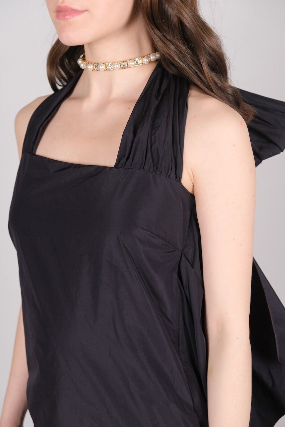 image 6 Платье чернильного цвета