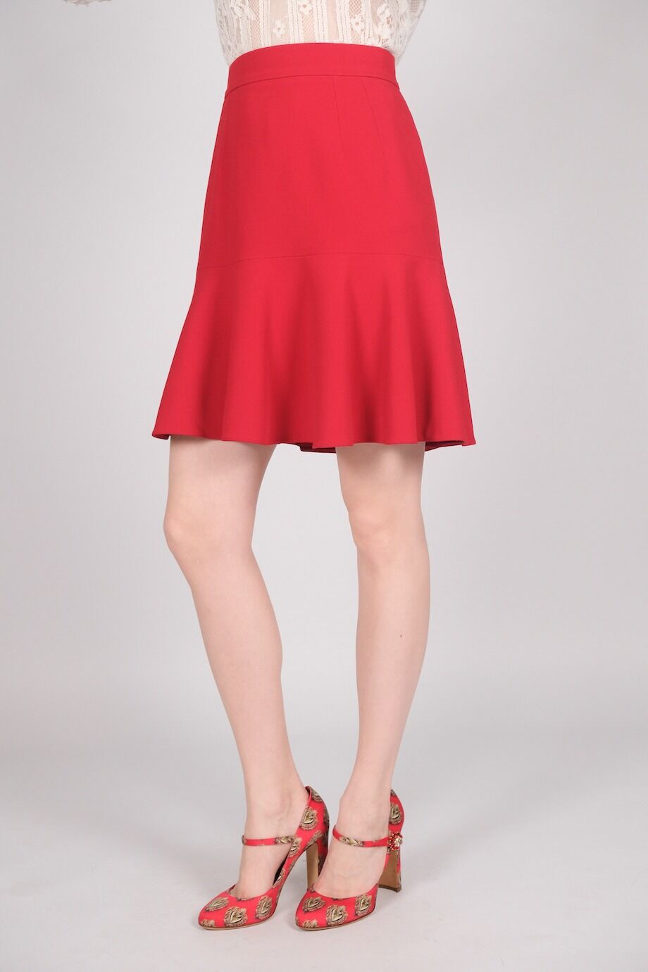 image 3 Юбка красного цвета