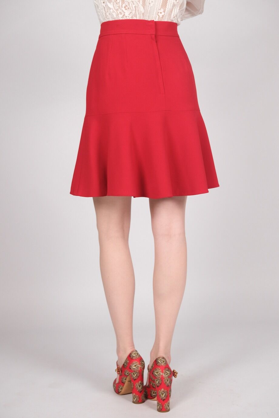 image 5 Юбка красного цвета