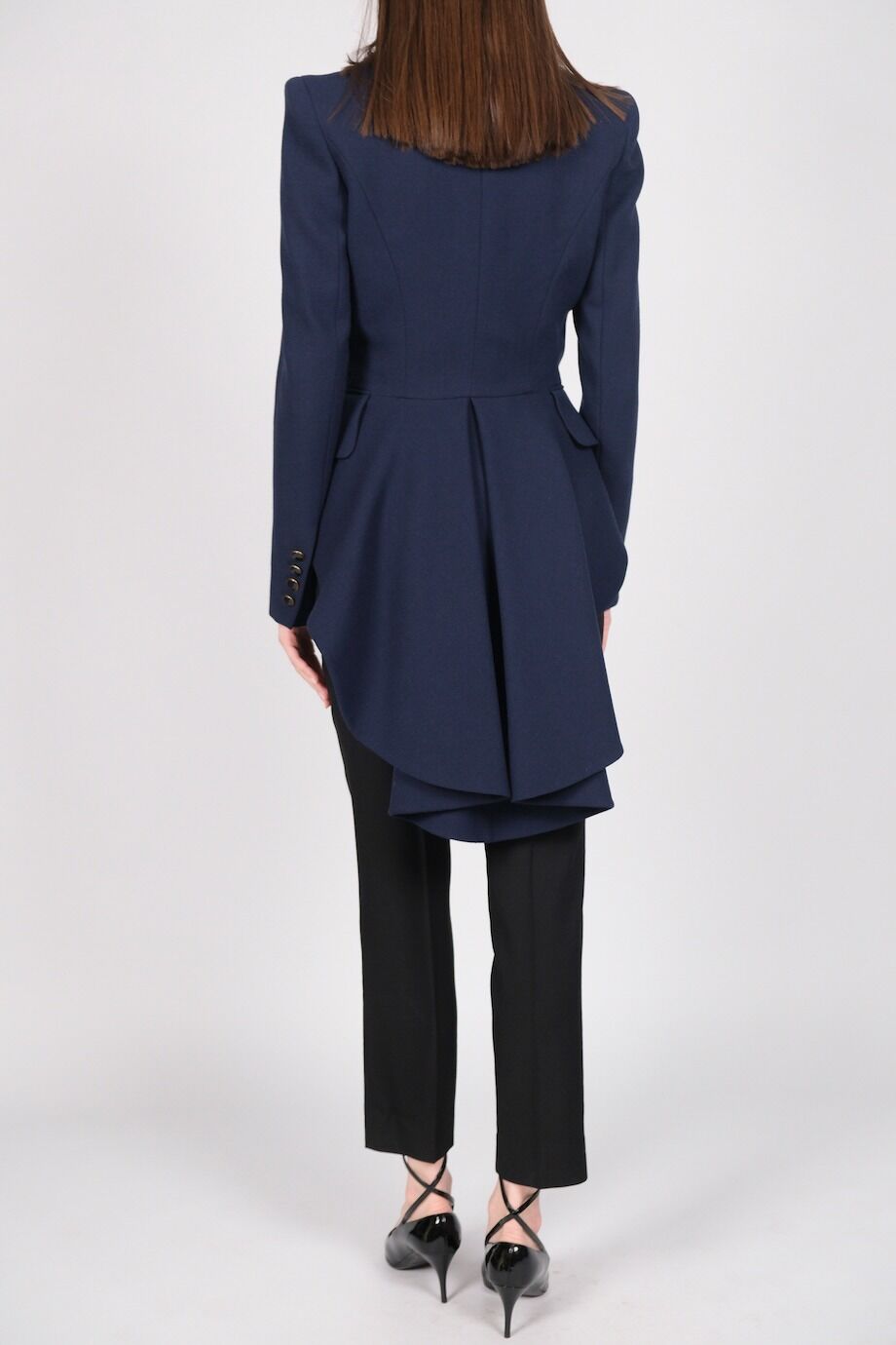 image 4 Жакет темно-синего цвета