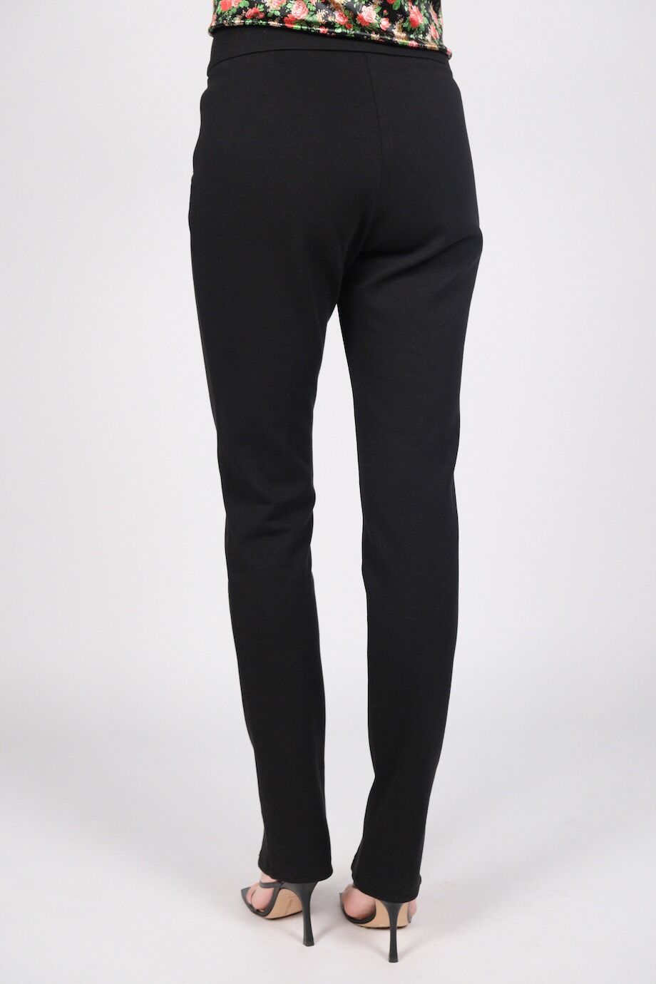 image 5 Брюки черного цвета с молниями снизу