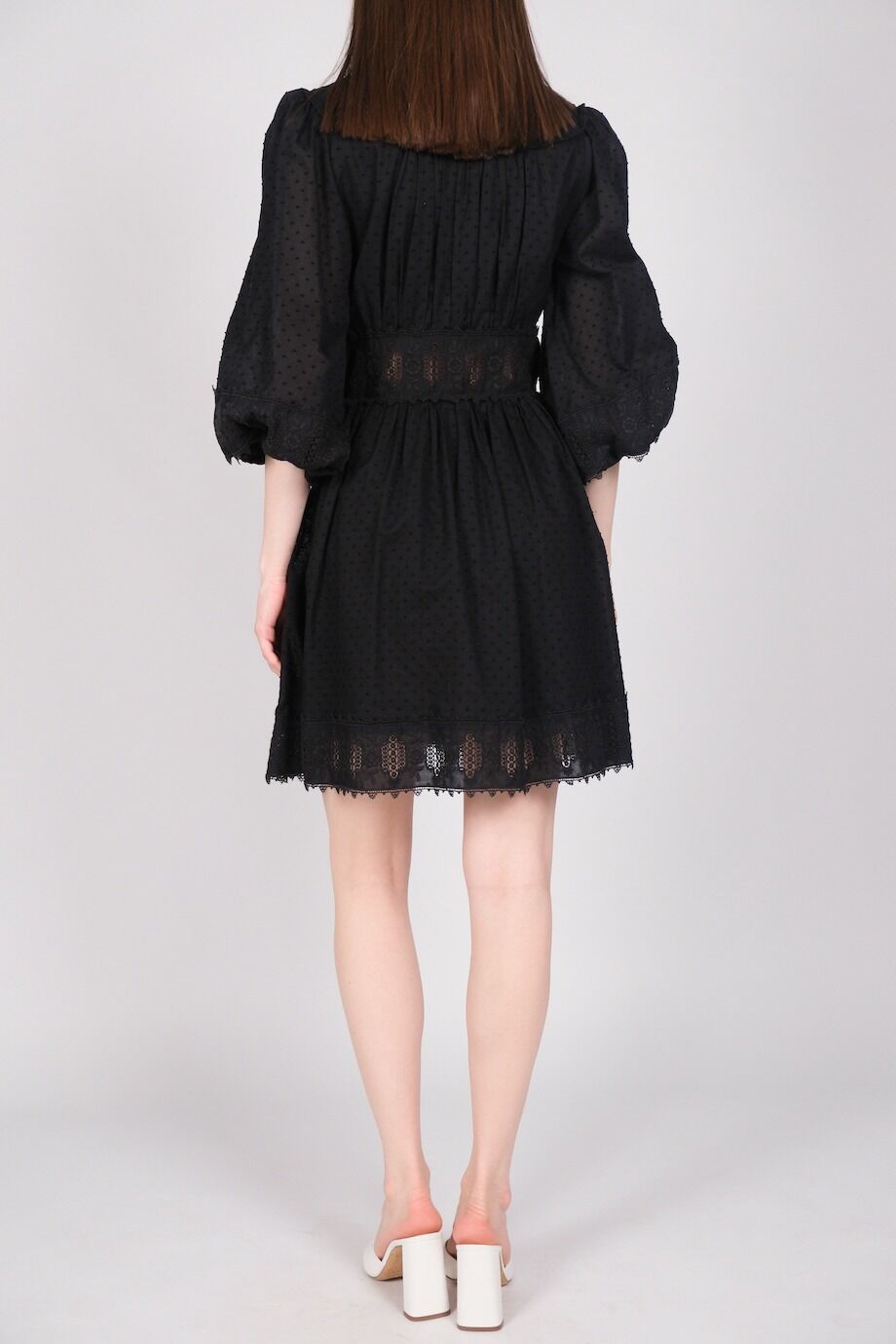 image 3 Платье черного цвета из шитья