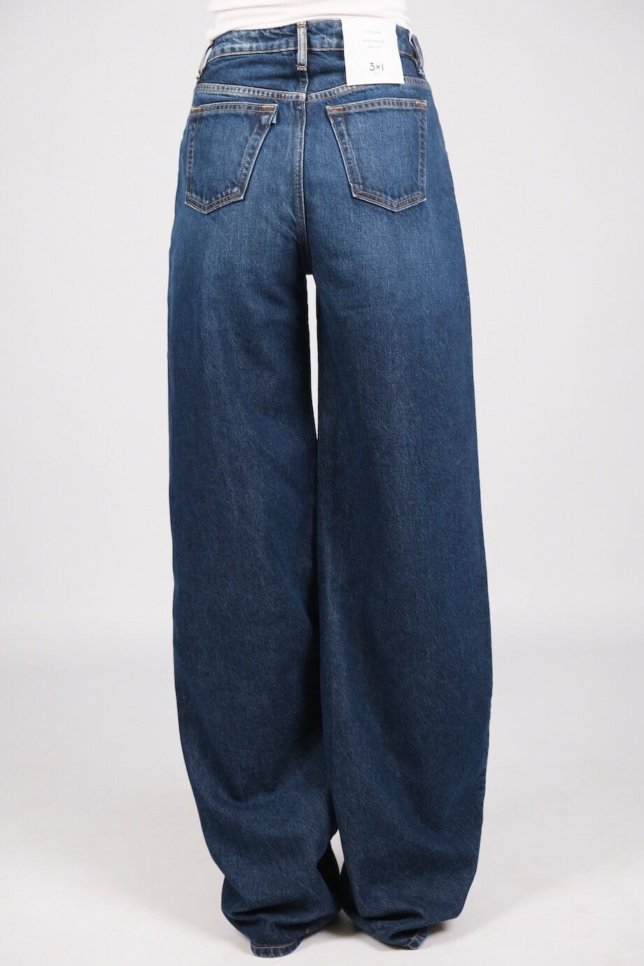 image 5 Джинсы Flip Jean темно-синего цвета широкого кроя