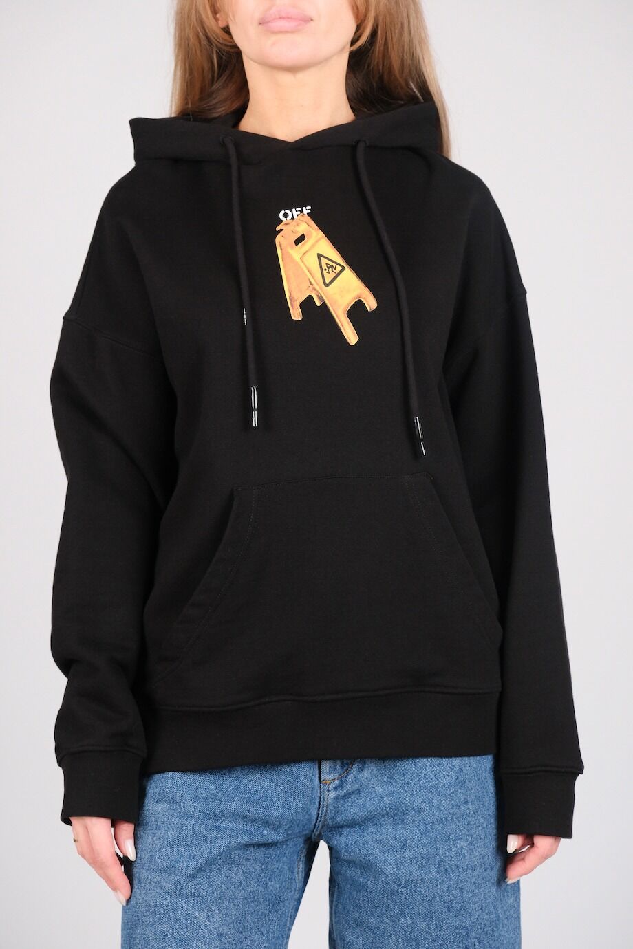 image 1 Худи черного цвета с принтом