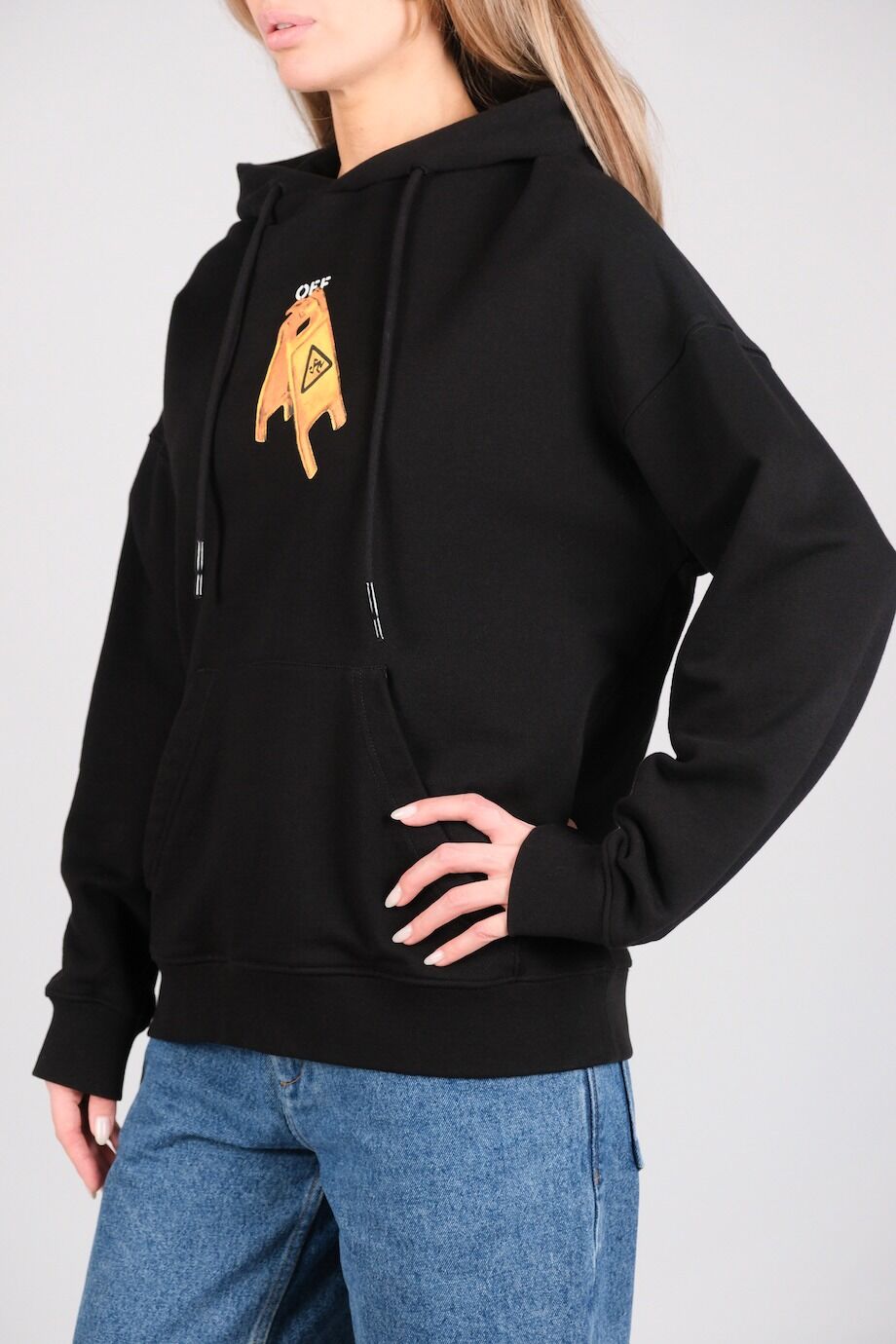 image 2 Худи черного цвета с принтом
