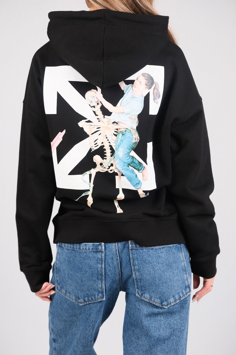 image 4 Худи черного цвета с принтом