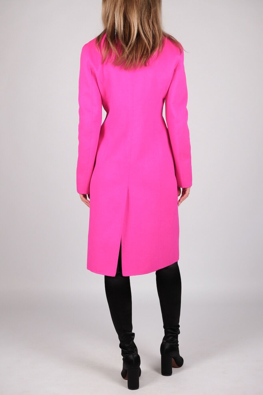 image 4 Пальто цвета фуксии