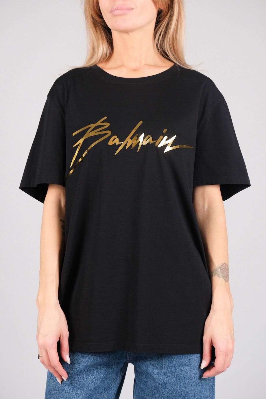 image 1 Футболка черного цвета с золотистой надписью