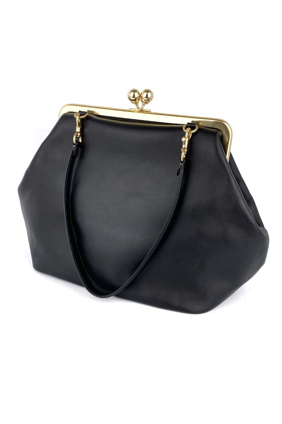 image 4 Сумка Kisslock Frame Large черного цвета