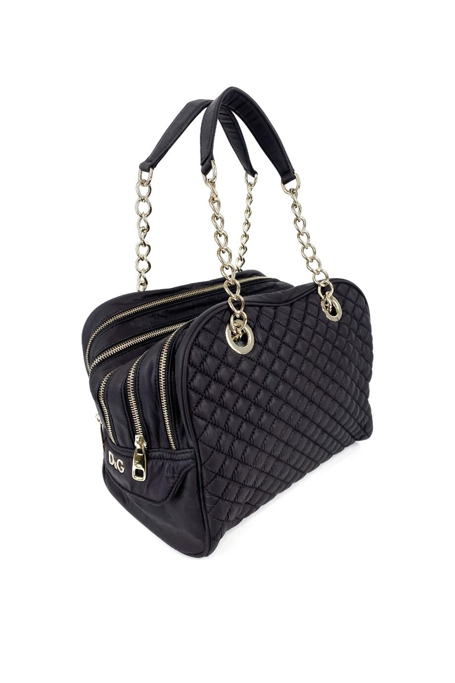 image 2 Сумка Lily Glam из нейлона черного цвета