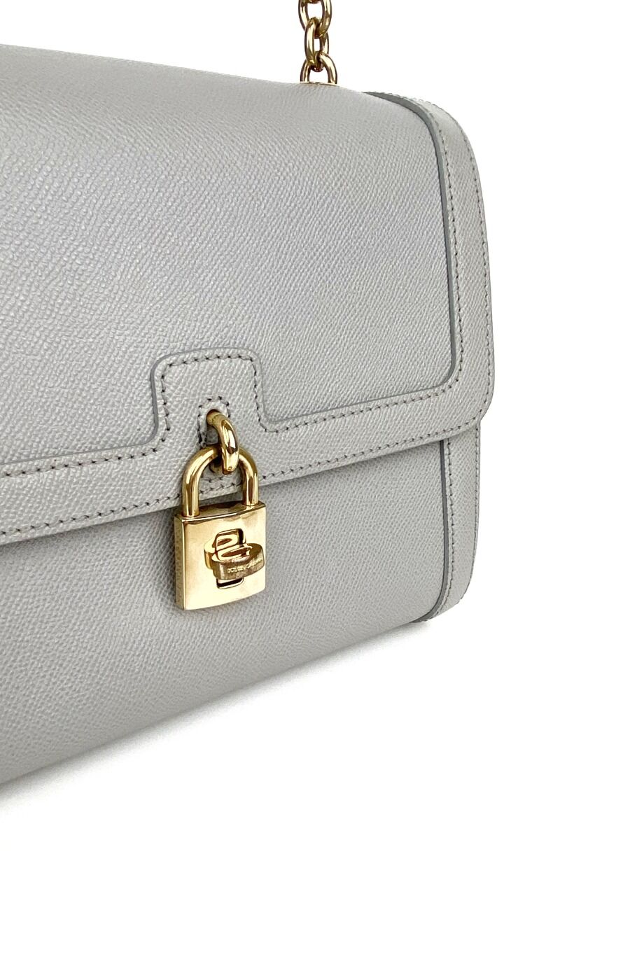 image 3 Сумка Padlock серого цвета