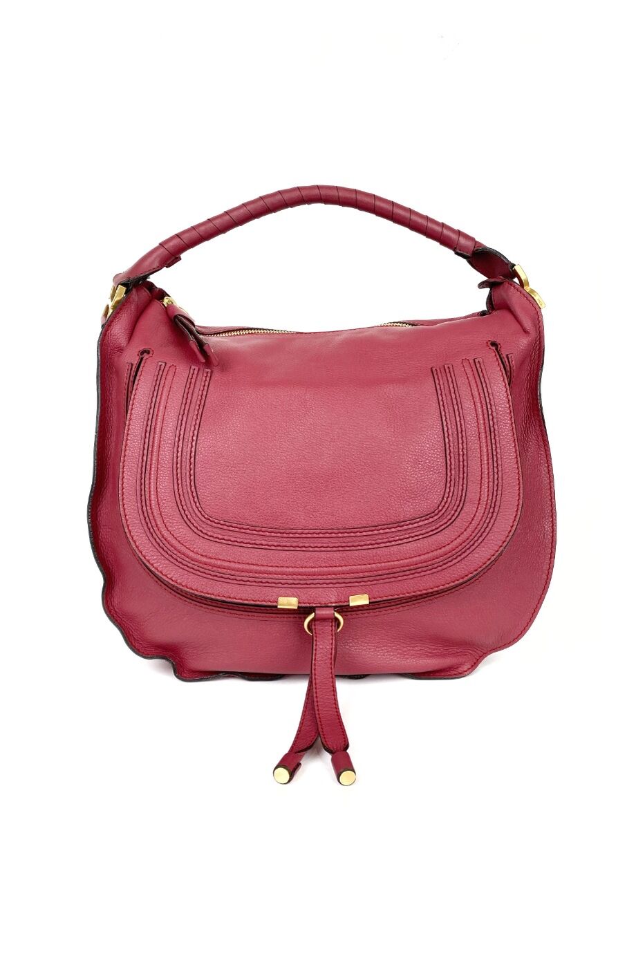 image 1 Сумка Marcie Hobo малинового цвета