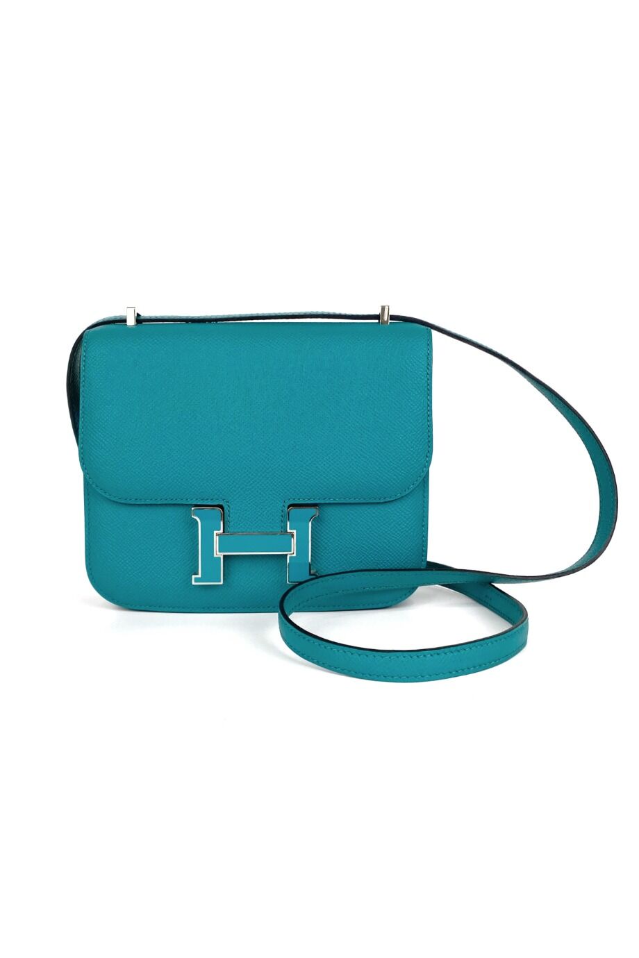 image 1 Сумка Constance mini 18 бирюзового цвета