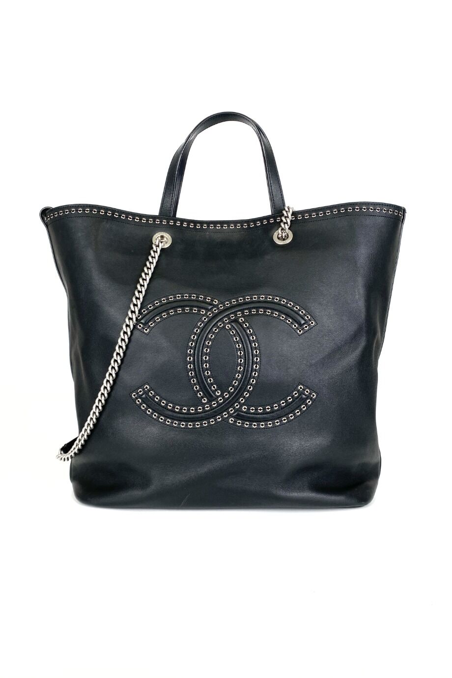 image 1 Сумка Coco Eyelets Tote черного цвета
