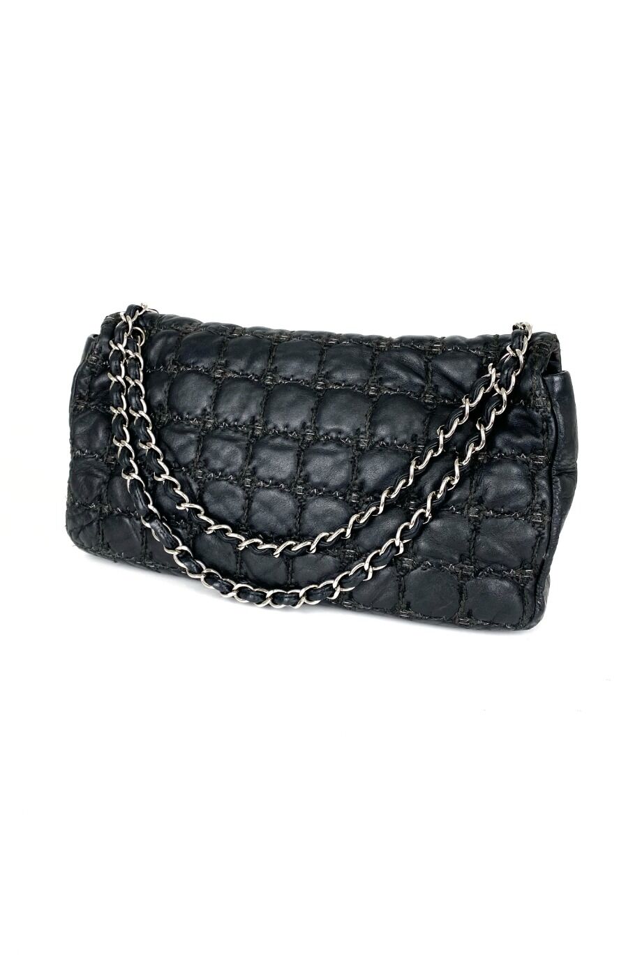 image 4 Сумка Ultra Stitch Flap черного цвета